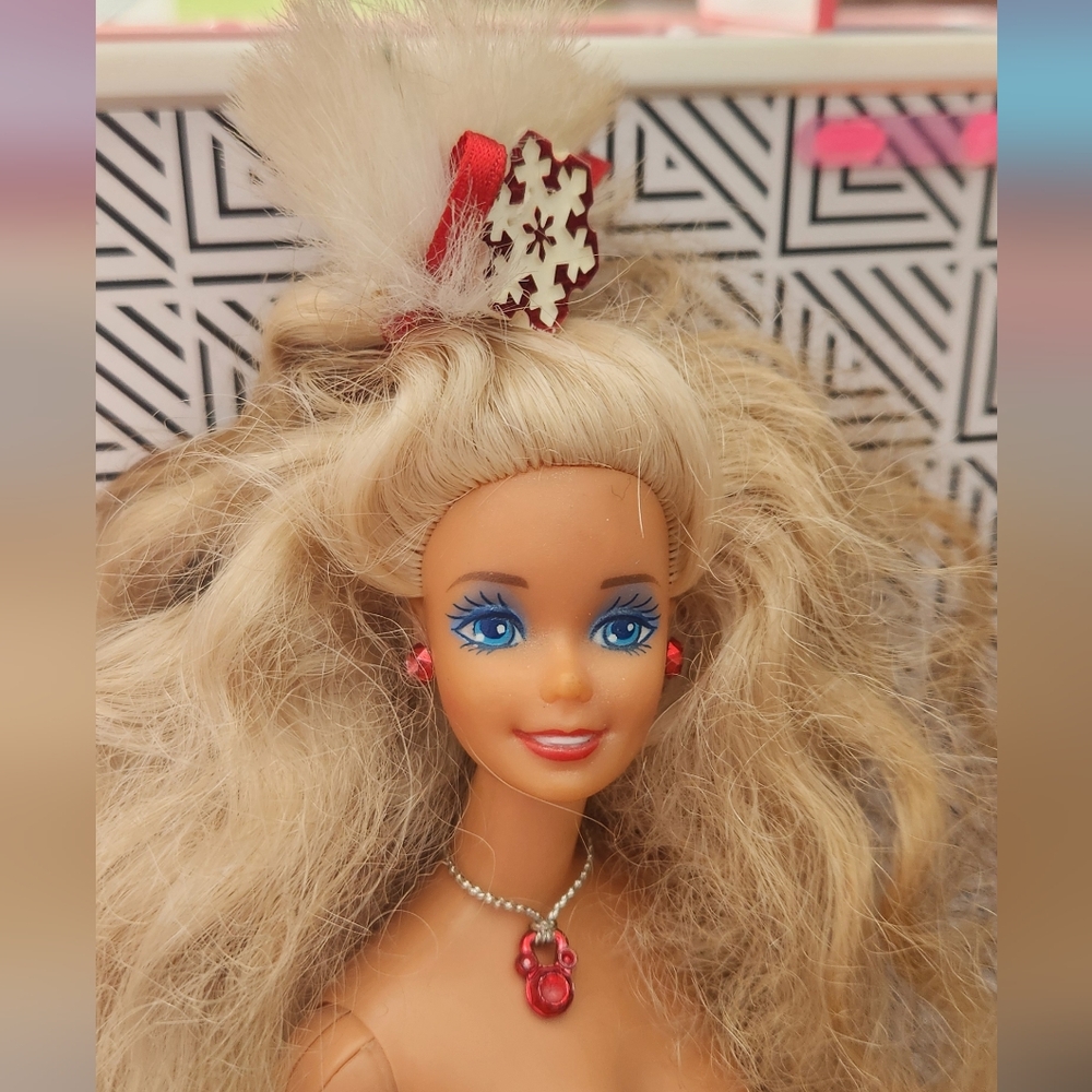 Special Edition 1989 Holiday Barbie (Re-Dressed)